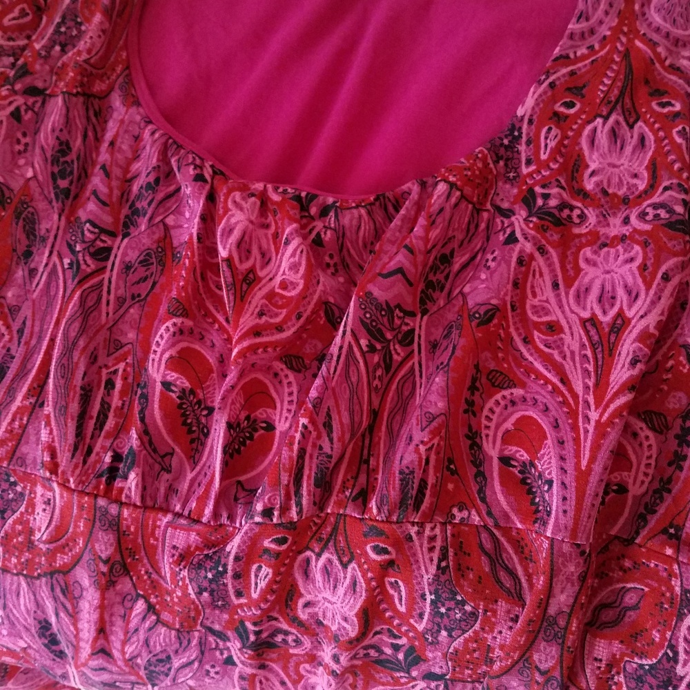 Burgandy Ann Taylor top